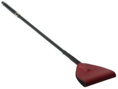 Master Series Red Leather Riding Crop